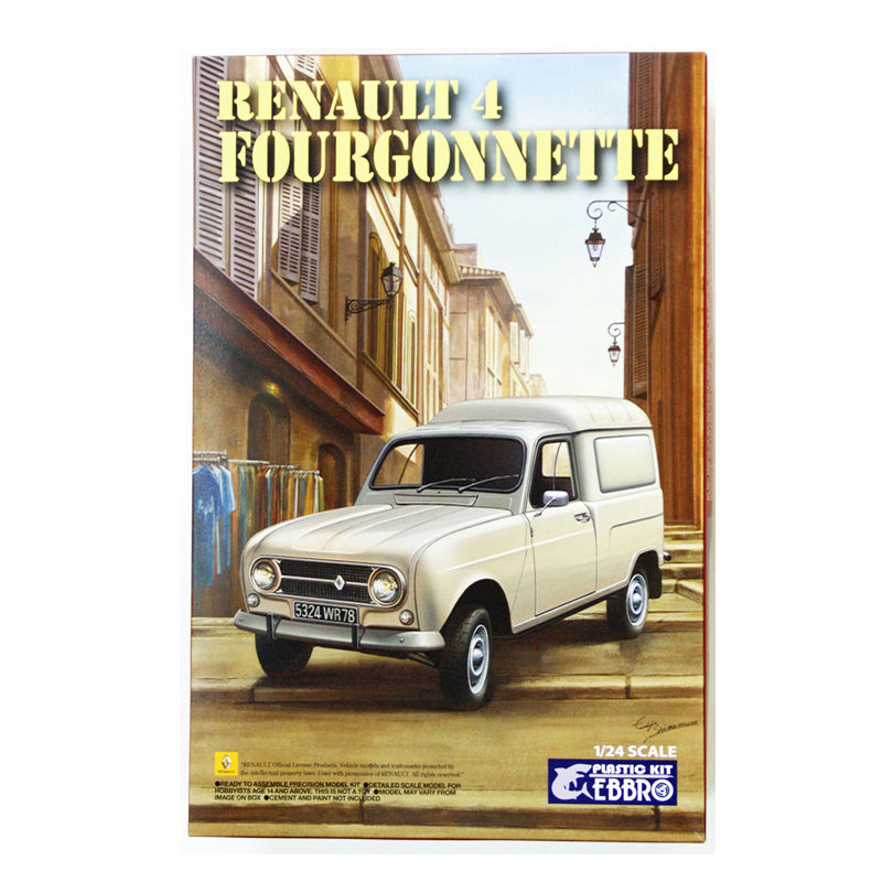 Ebbro 1/24 Renault 4 Fourgonnette Kit
