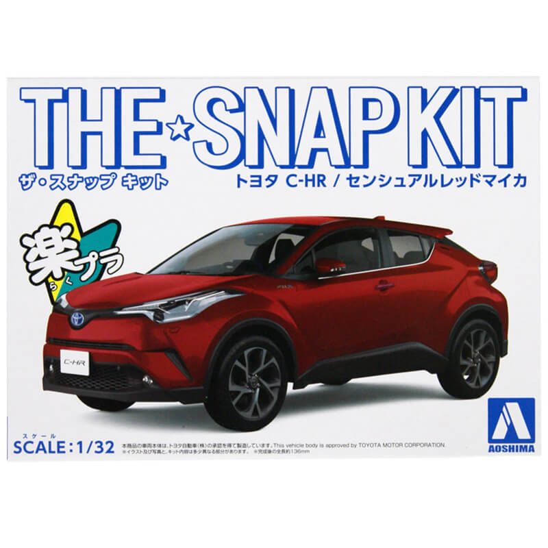 Aoshima 1/32 Toyota C-HR (Sensual Red Mica) Kit