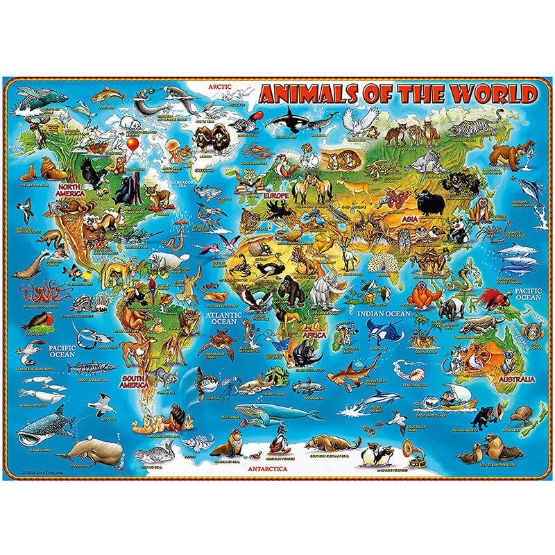 World of Animals 300pcs Puzzle