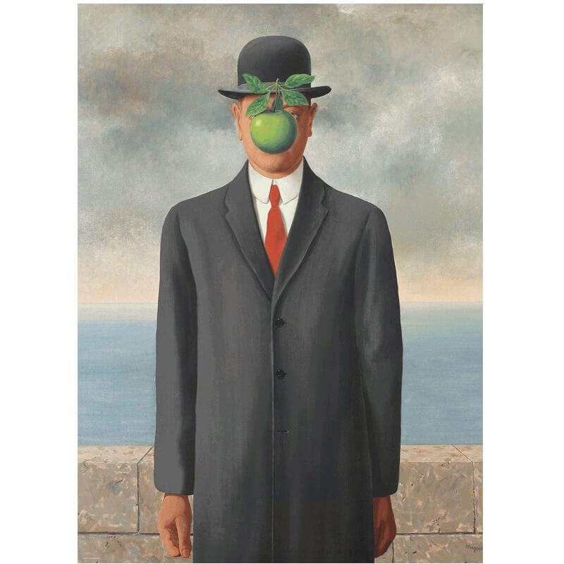 The Son of Man By Rene Magritte 1000pc Puzzle