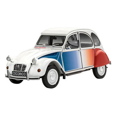 Revell 1/24 Citroen 2CV Cocorico Set Kit