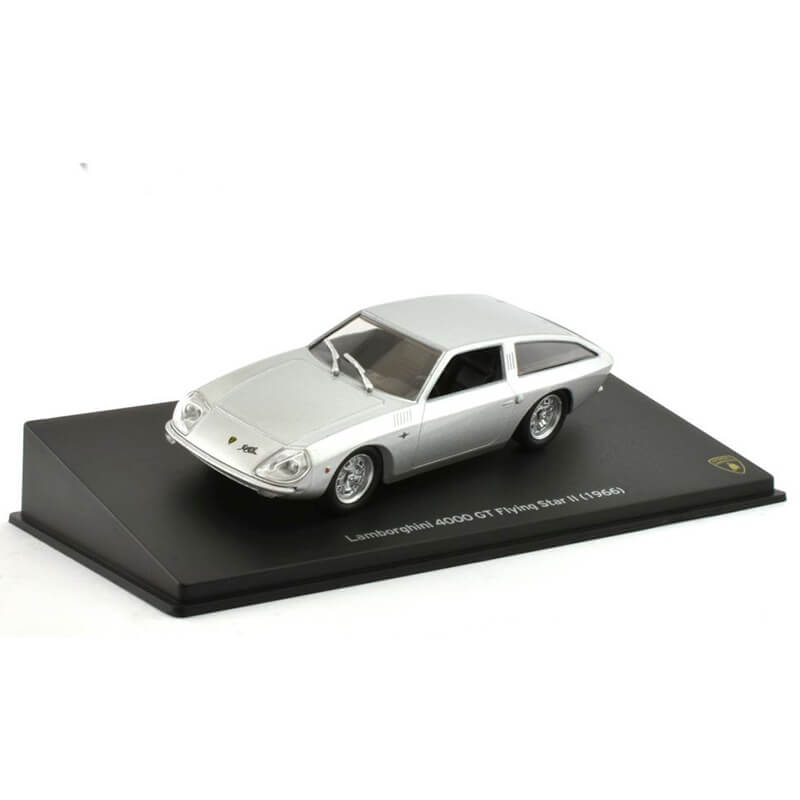 MAG 1/43 Lamborghini 4000 GT Flying Star II (1966) (Silver)