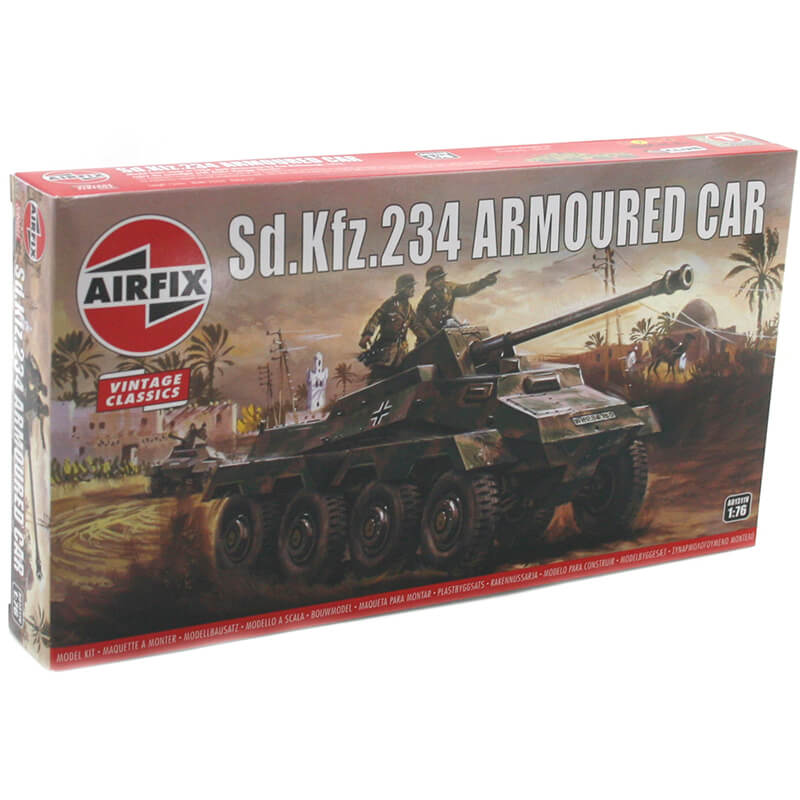 Airfix 1/76 Sd.Kfz.234 Armoured Car Kit