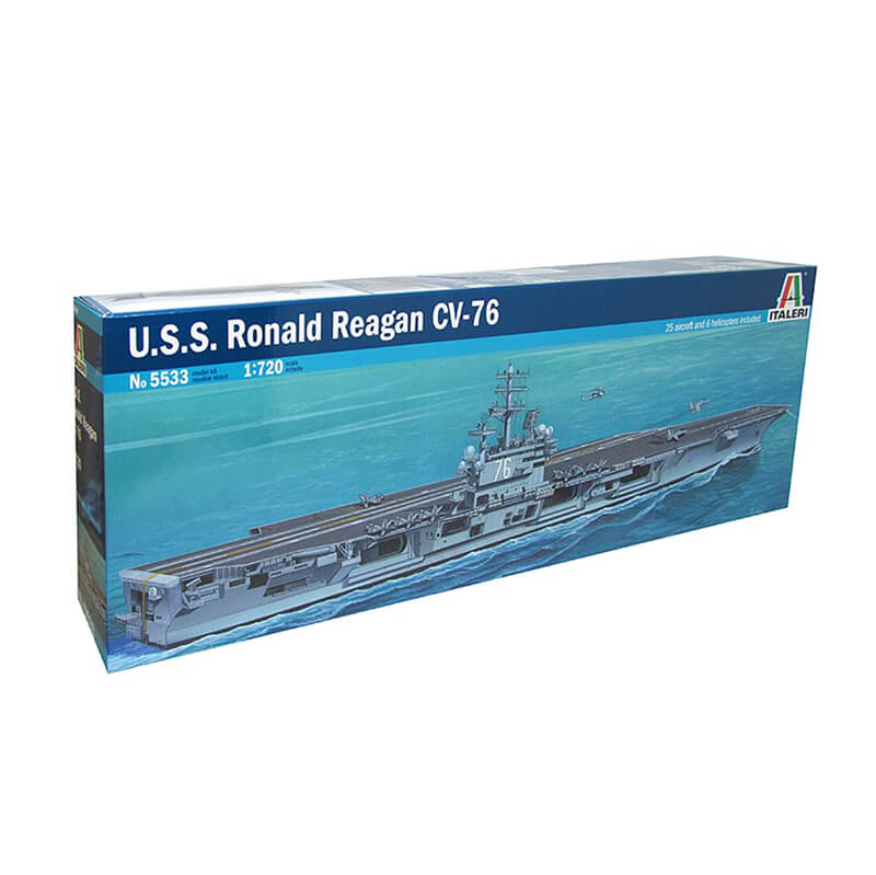 Italeri 1/720 U.S.S. Ronald Reagan CV-76 Kit