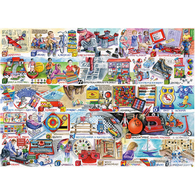 Space Hoppers & Scooters By Val Goldfinch 1000pc Puzzle