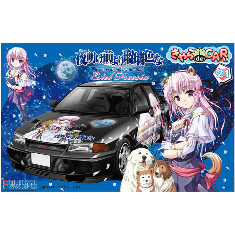 Fujimi 1/24 Brighter than Dawning Blue Estel Freesia/Lancer Evo.III Kit