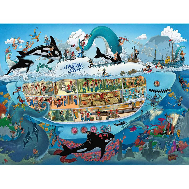 Submarine Fun 1500pc Puzzle