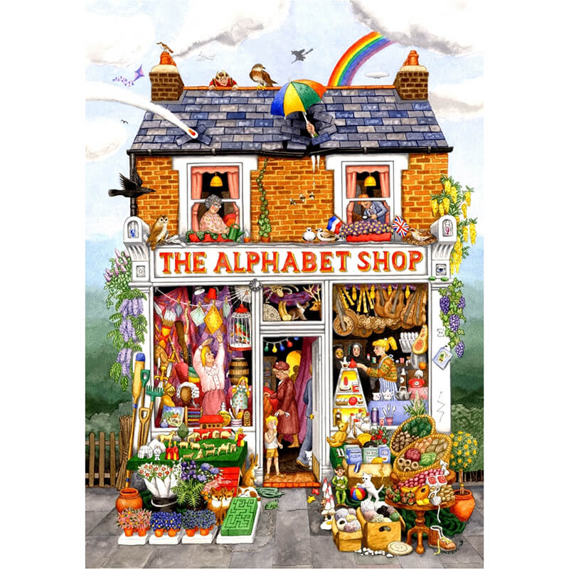 The Alphabet Shop By Gale Pitt 500pc Puzzle