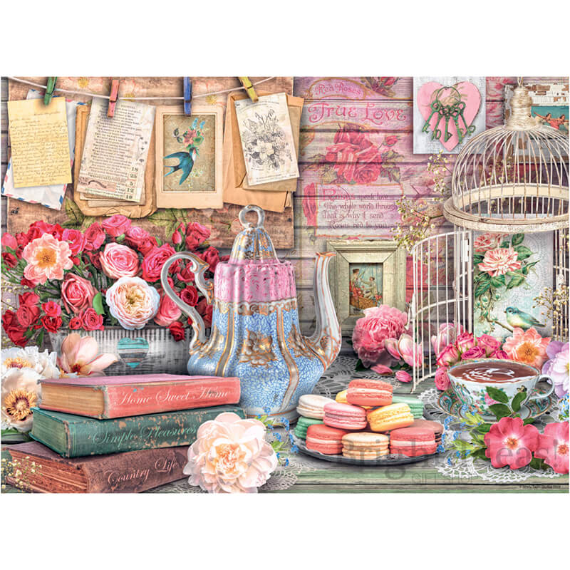 Vintage Tea Party 500pcs Puzzle