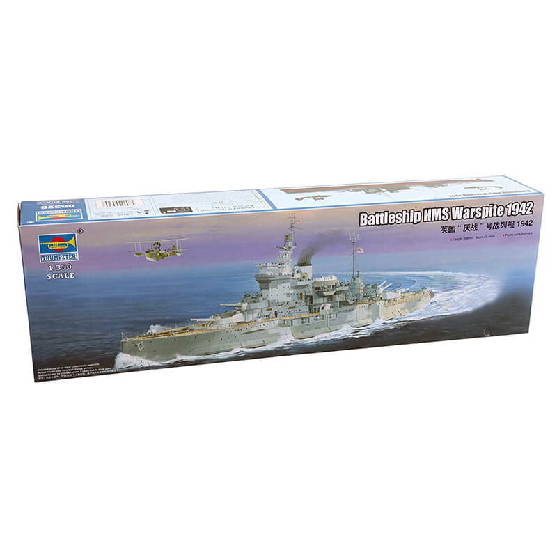 Trumpeter 1/350 Battleship HMS Warspite 1942 Kit