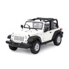 Welly 1/24 2007 Jeep Wrangler Open Roof (White)
