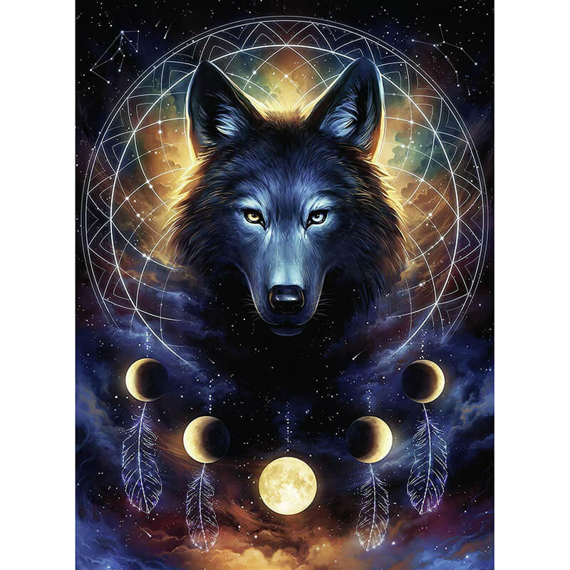 Lunar Wolf  500pcs Puzzle