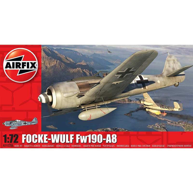 Airfix 1/72 Focke-Wulf Fw190-A8 Kit