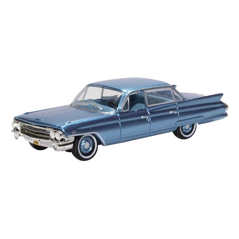 Oxford 1/87 Cadillac Sedan DeVille 1961 (Nautilus Blue)