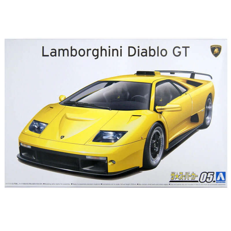 Aoshima 1/24 Lamborghini Diablo GT '99 Kit