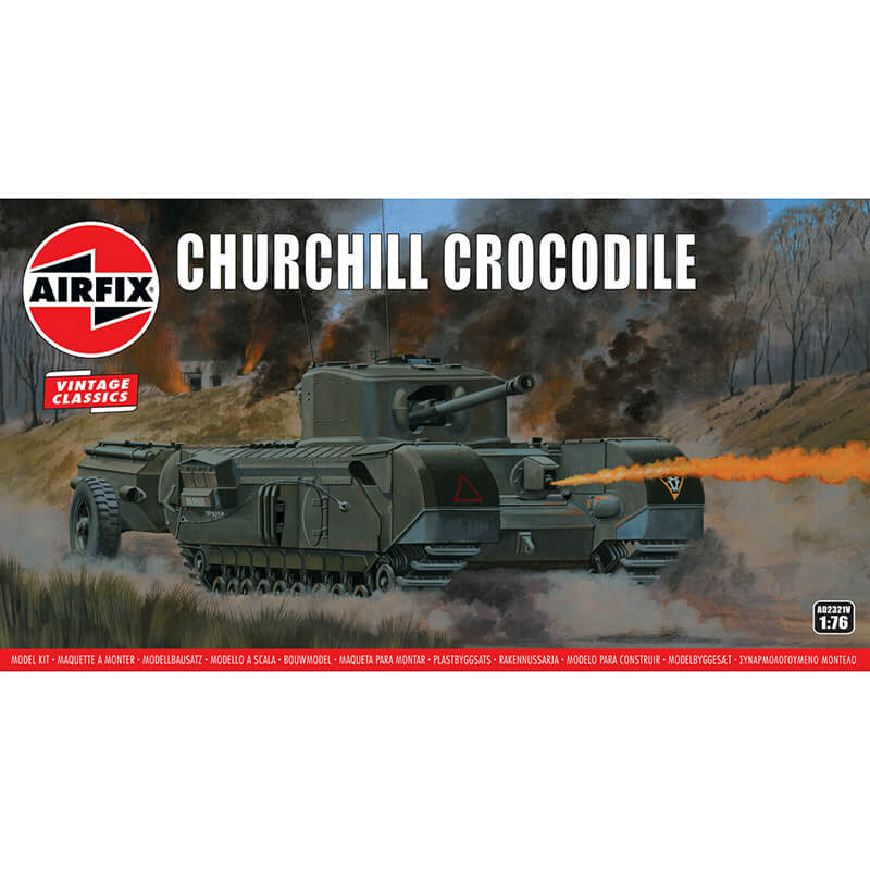 Airfix 1/76 Churchill Crocodile Kit
