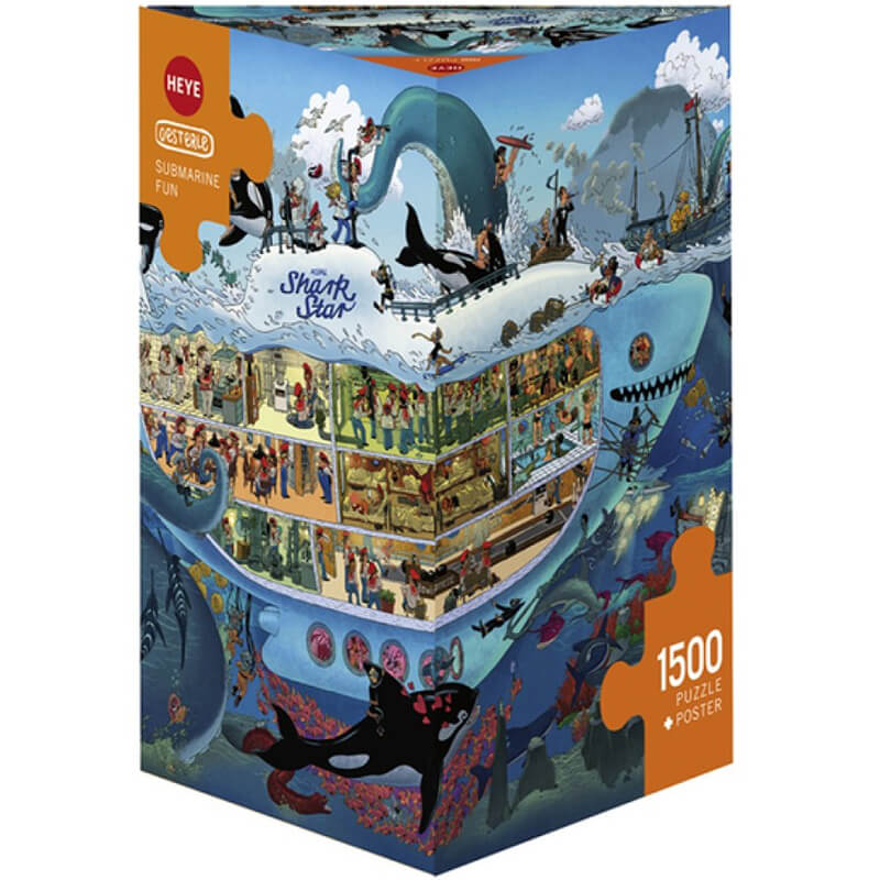 Submarine Fun 1500pc Puzzle