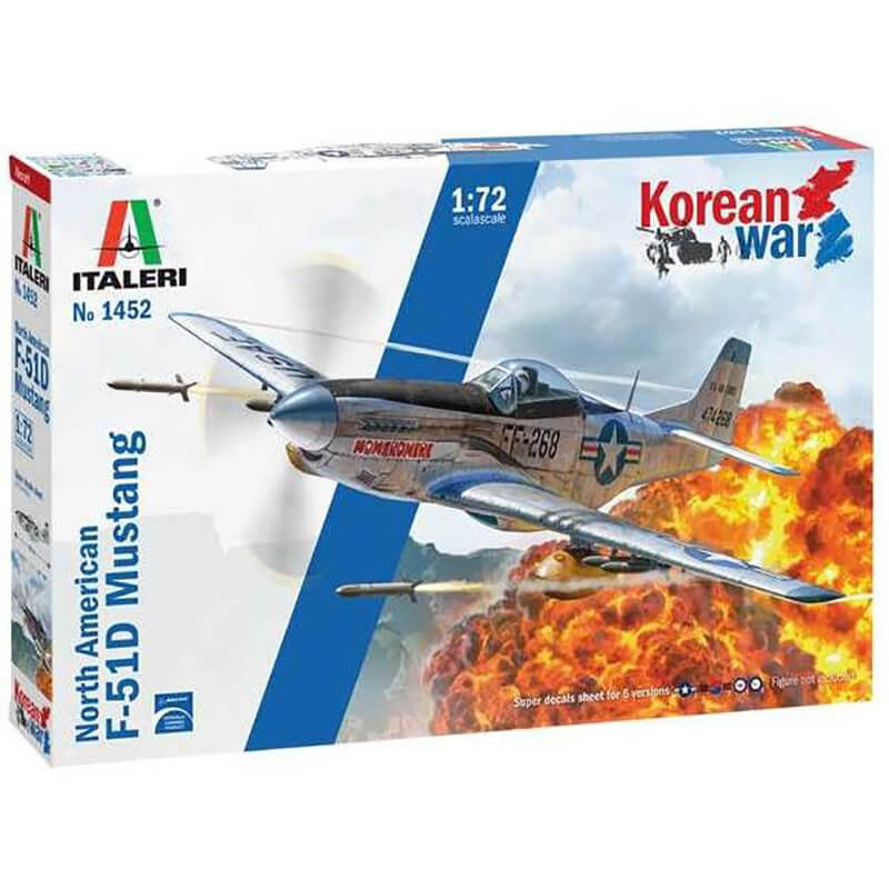 Italeri 1/72 North American F-51D Mustang Korean War Kit