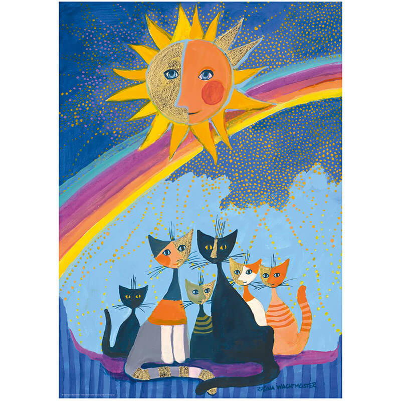 Gold Rain By Rosina Wachtmeister 1000pc Puzzle