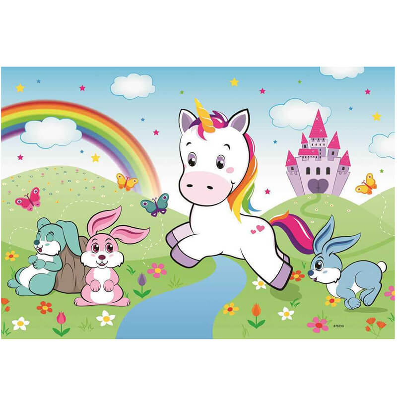Fairytale Unicorn 2x24pcs Puzzle
