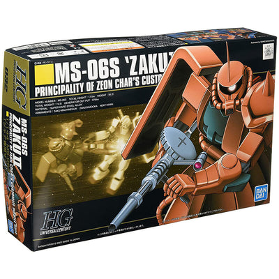 Bandai 1/144 HG MS-06S Zaku II Kit