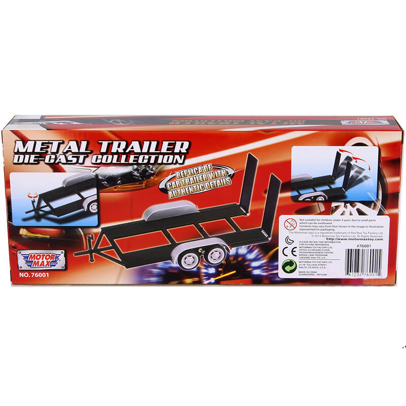 Motormax 1/24 Die-Cast Metal Trailer