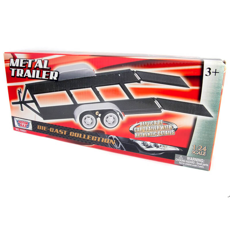 Motormax 1/24 Die-Cast Metal Trailer