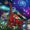 Dinosaurs in Space 3x49pcs Puzzle