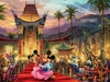 Disney Mickey And Minnie Hollywood by Thomas Kinkade 750pc Puzzle