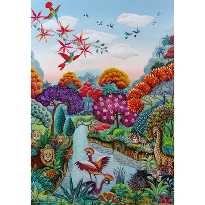 Plant Paradise By Marie Amalia Bartolini 500pc Puzzle