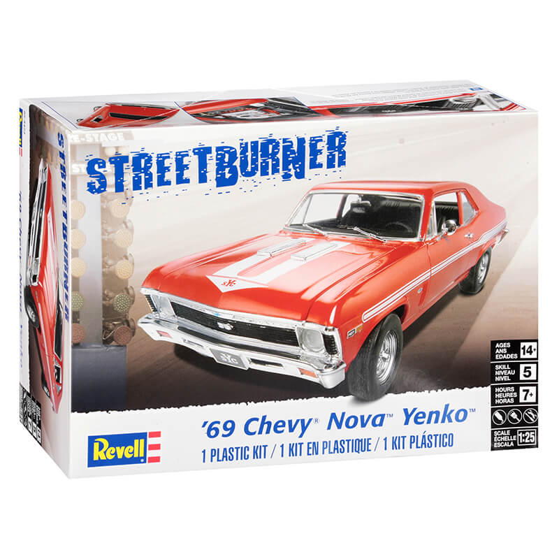 Revell 1/25 Streetburner '69 Chevy Nova Yenko Kit