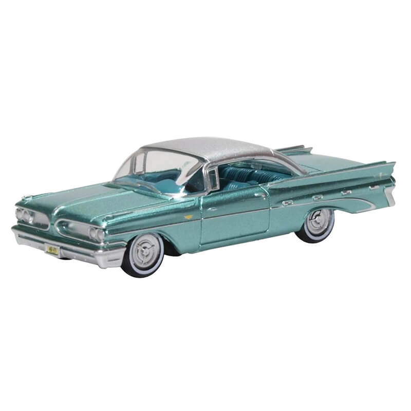 Oxford 1/87 Pontiac Bonneville Coupe 1959 (Seaspray Green)
