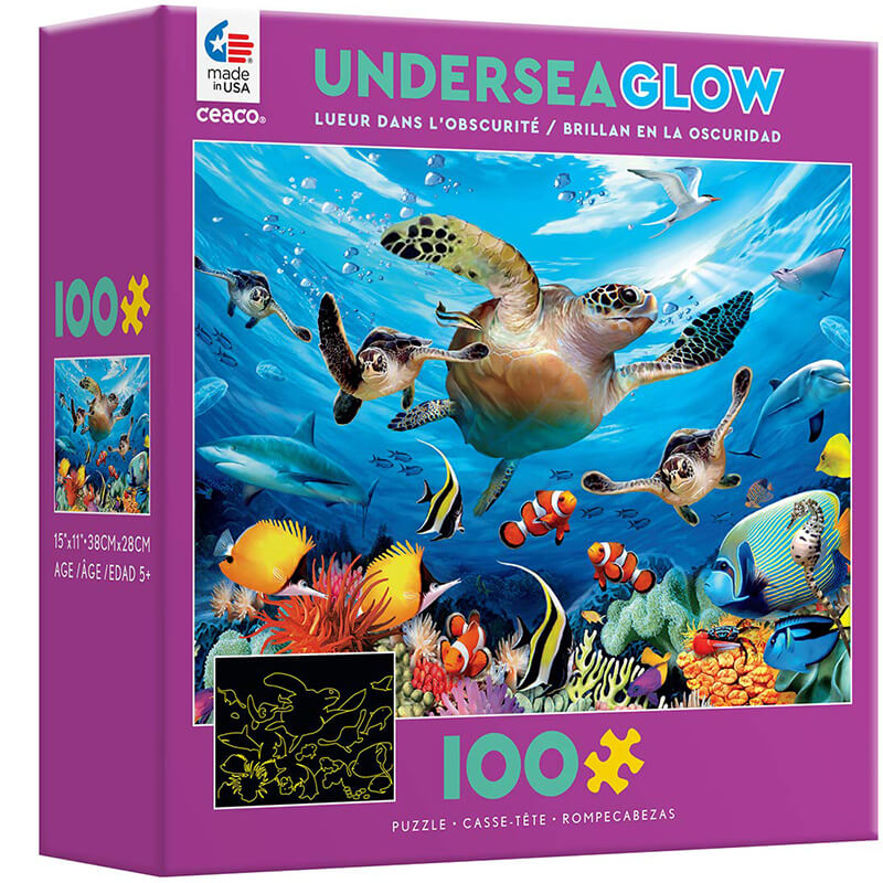 Journey of the Sea Turtles 100pcs Puzzle