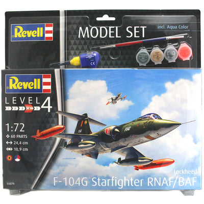 Revell 1/72 Lockheed F-104G Starfighter RNAF/BAF Set Kit