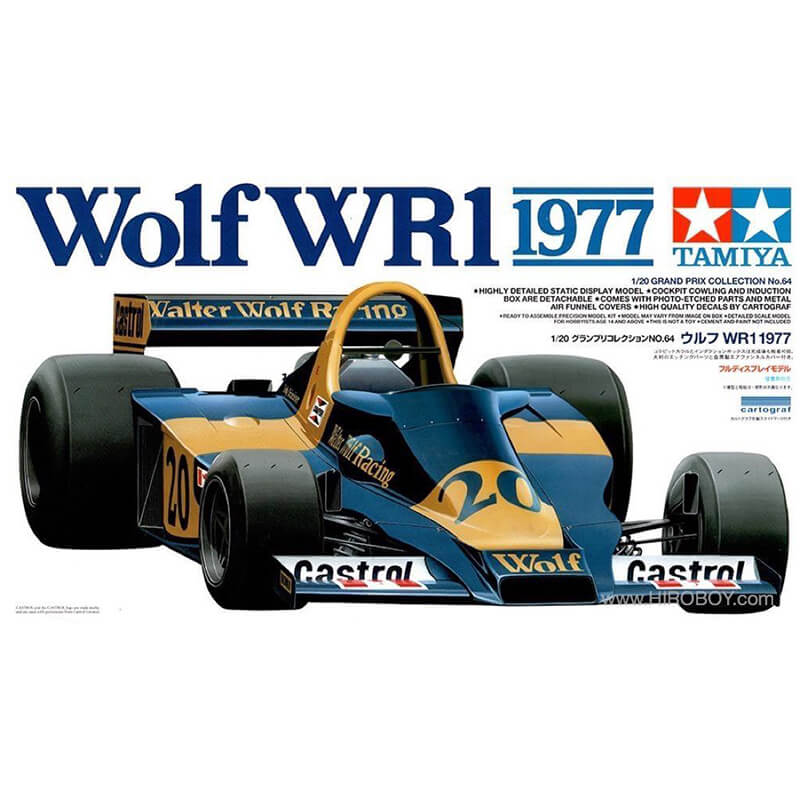 Tamiya 1/20 Wolf WR1 1977 Kit