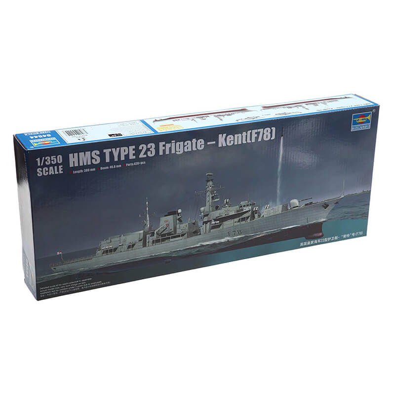 Trumpeter 1/350 HMS Type 23 Frigate - Kent (F78) Kit