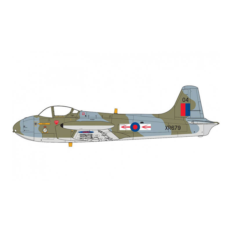 Airfix 1/72 Hunting Percival Jet Provost T.4 Kit