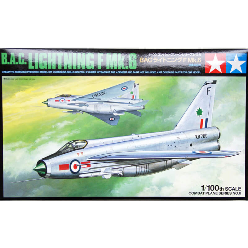 Tamiya 1/100 B.A.C. Lightening F Mk.6 Kit