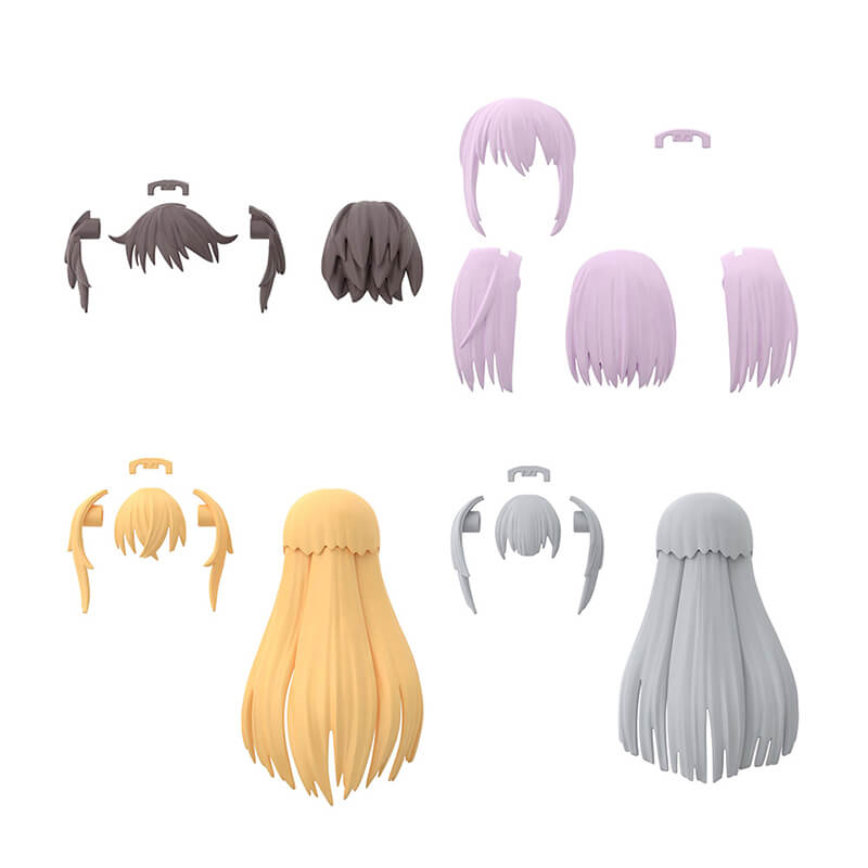 Bandai 30MS Option Hair Style Parts Vol.4 Kit