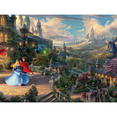 Disney Sleeping Beauty Enchanting by Thomas Kinkade 750pc Puzzle