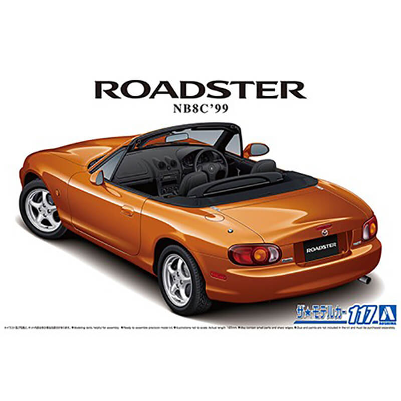 Aoshima 1/24 Mazda Roadster NB8C '99 Kit