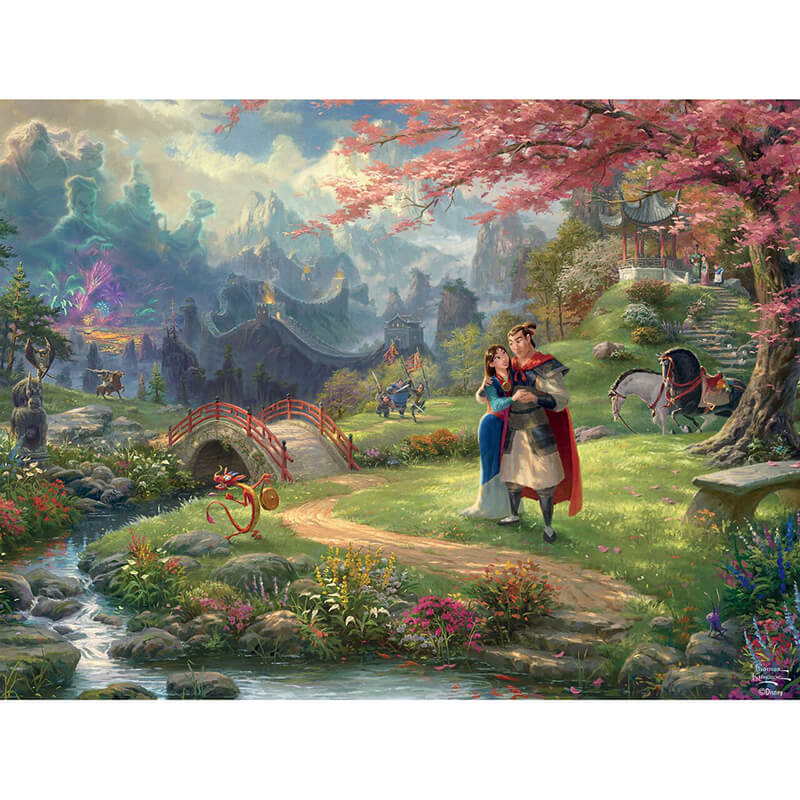 Disney Mulan by Thomas Kinkade 750pc Puzzle