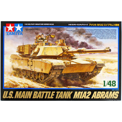 Tamiya 1/48 U.S. Main Battle Tank M1A2 Abrams Kit