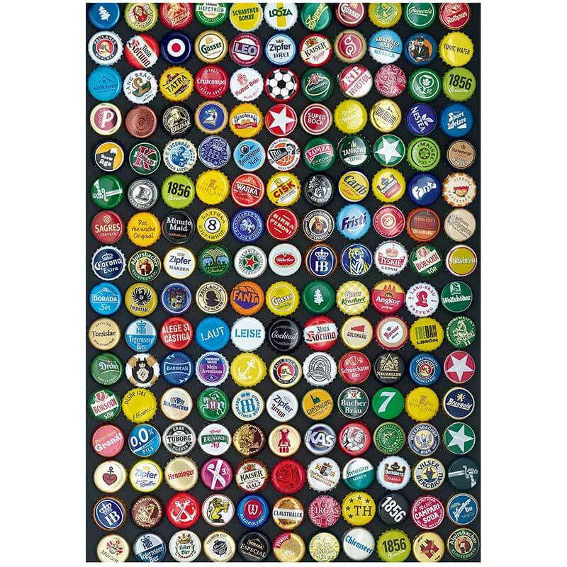 Kronkorken Crown Caps Capsules 1000pc Puzzle