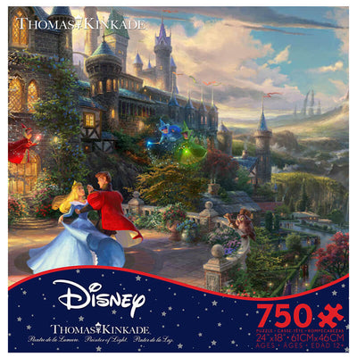 Disney Sleeping Beauty Enchanting by Thomas Kinkade 750pc Puzzle