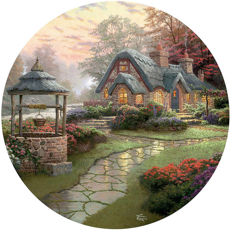 Make a Wish Cottage by Thomas Kinkade 500pcs Puzzle