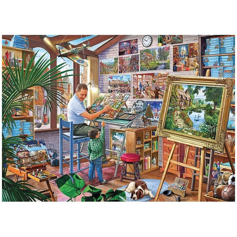 A Work Of Art By Steve Crisp 1000pc Puzzle
