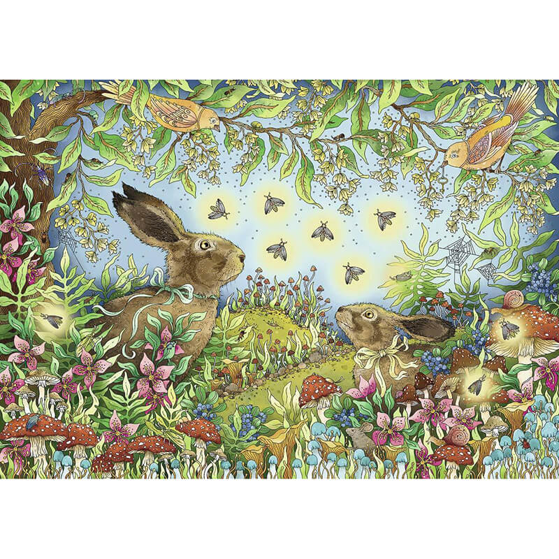 Nocturnal Forest Magic 1008pcs Puzzle