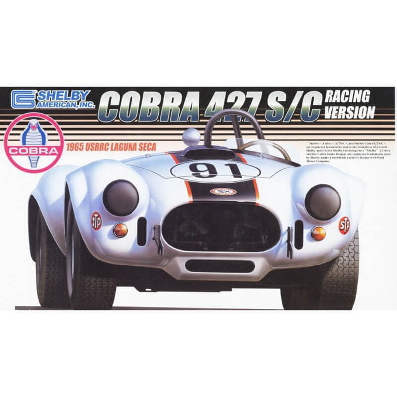 Fujimi 1/24 Cobra 427 S/C Racing Version 1965 USRRC Laguna Seca Kit
