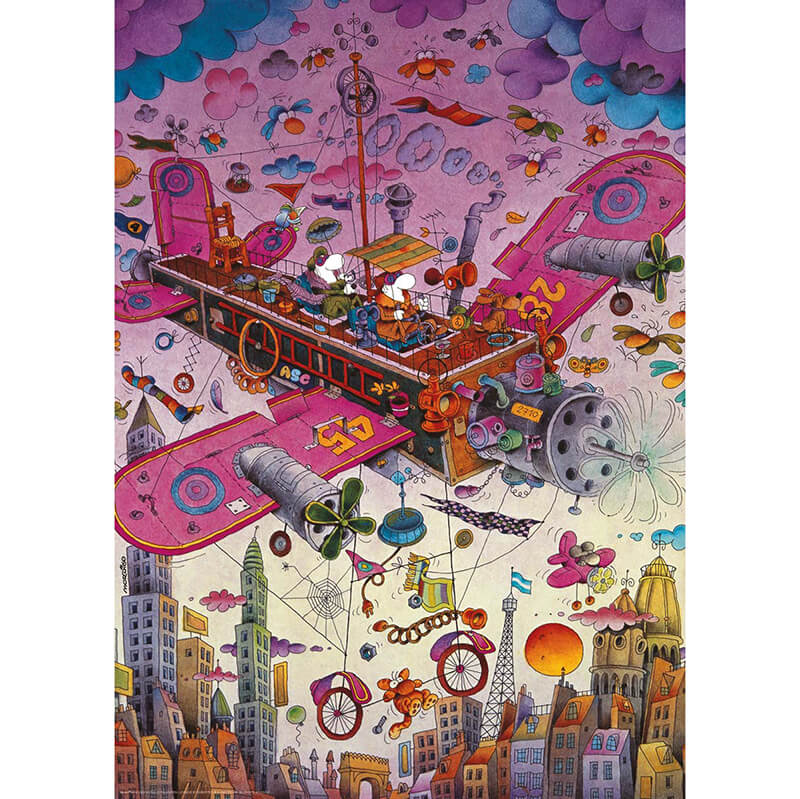 Mordillo, Fly With Me 1000pc Puzzle